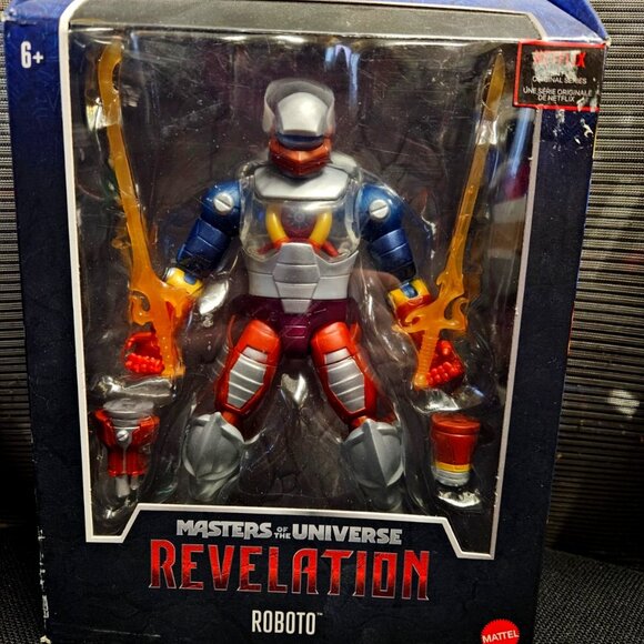 Masters of the Universe Revelation Roboto New Mattel - Picture 1 of 2